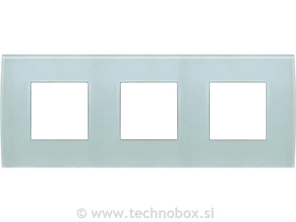 Okvir okrasni PURE 3x2M ledeno zelen