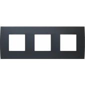 Okvir okrasni PURE 3x2M ledeno siv