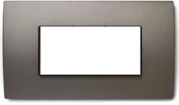 Okvir okrasni PURE 4M nikelj