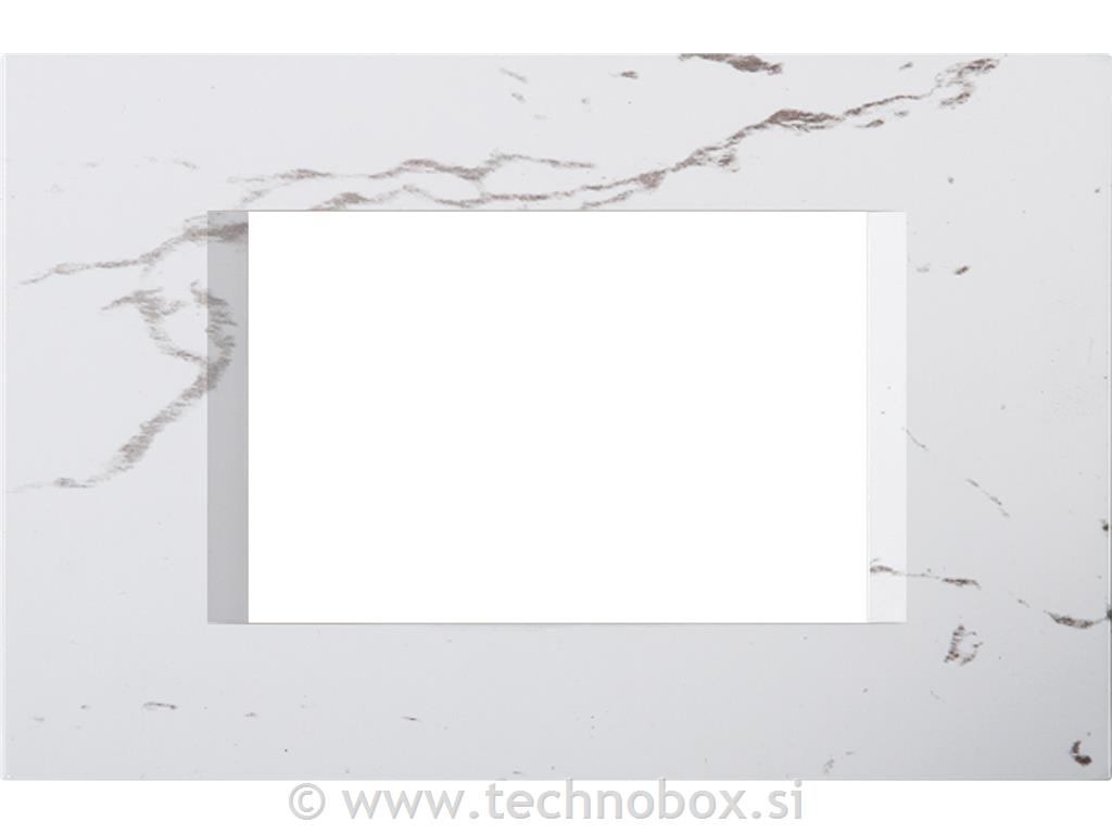 Okvir okrasni modul line 3M beli kamen