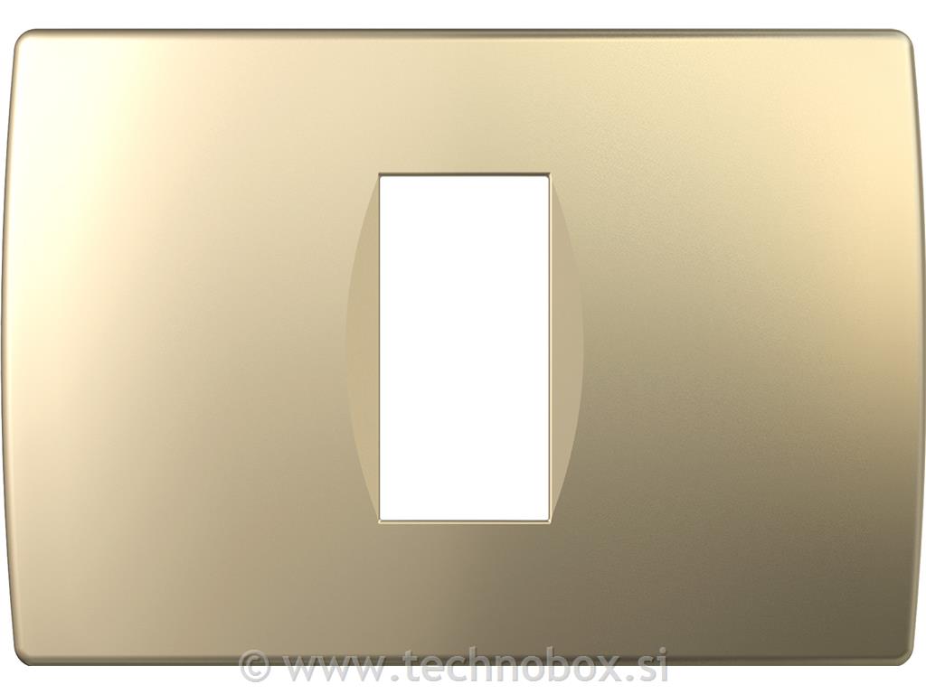 Okvir okrasni modul soft 1/3M mat zlat