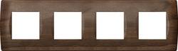 Okvir okrasni modul soft 4x2M oreh