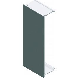 Element končni za parapet 165x65 srebrn