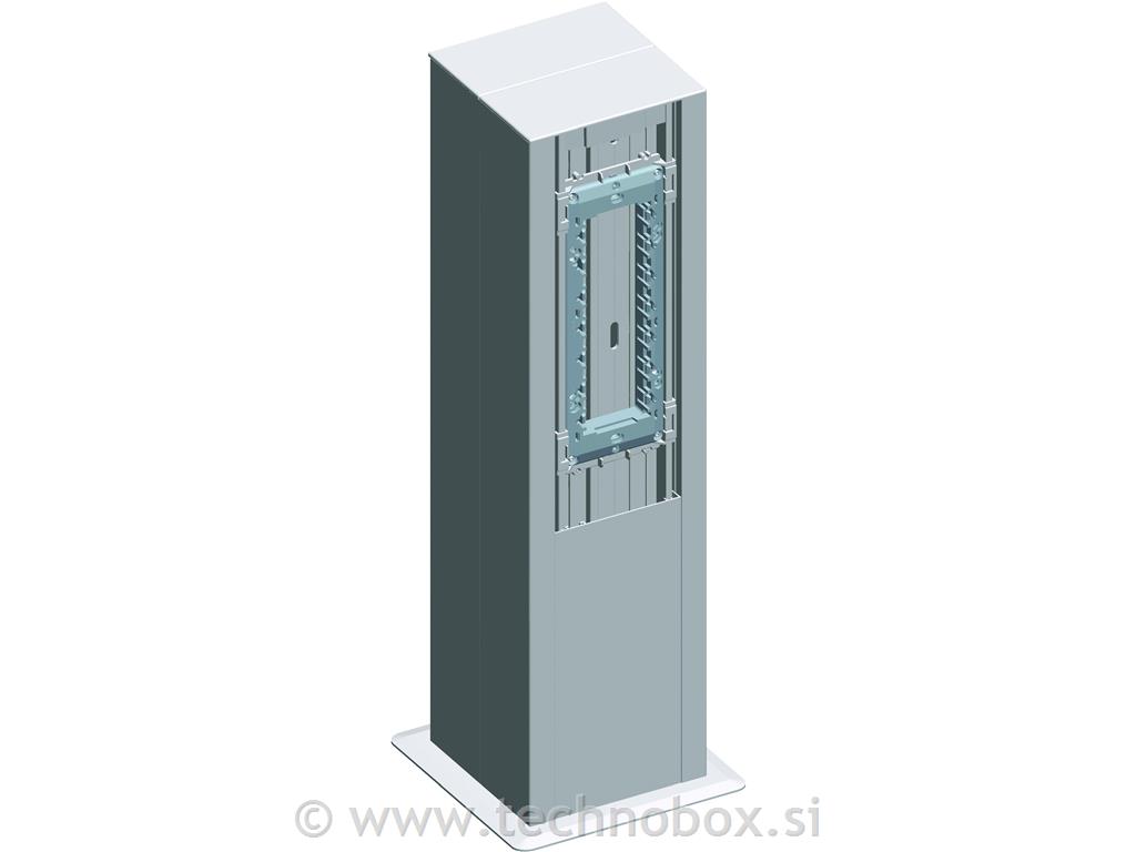 Stebriček MA dvojni 130/65/500 srebrn