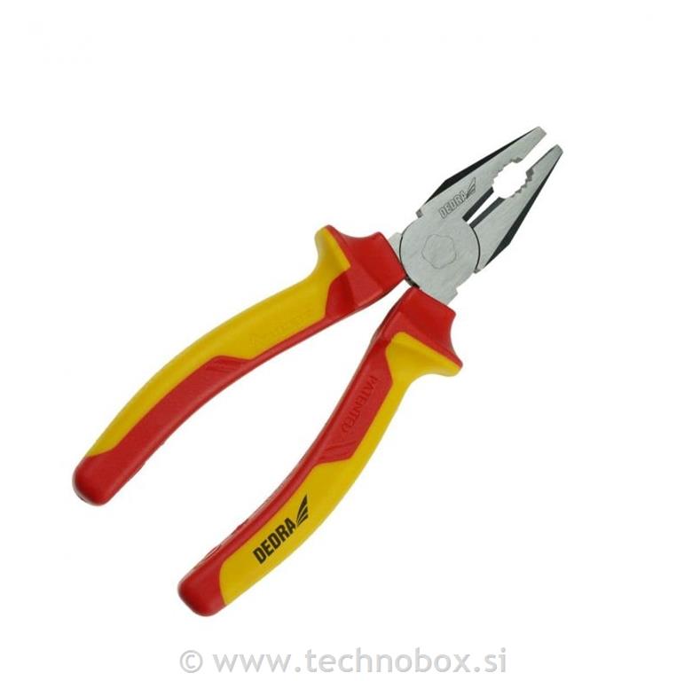 Klešče kombinirane 180 mm VDE, CRV