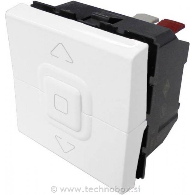 Stikalo modul MOSAIC 1-0-2 2M belo