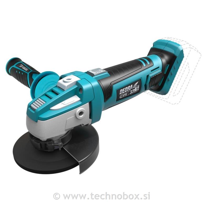 Brusilnik kotni akumulatorski 125mm 18V