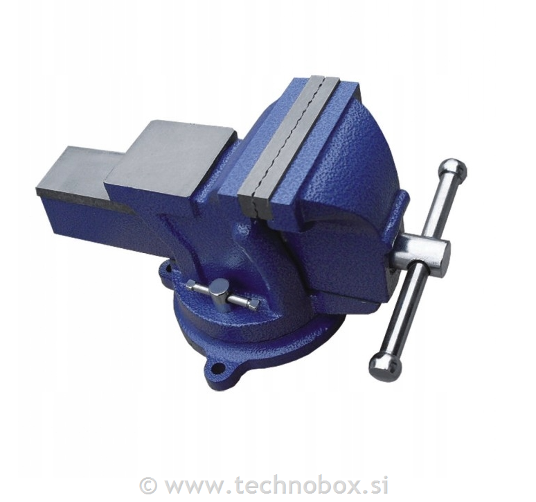 Primež z vrtljivim podstavkom 150mm/15kg