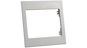 Pokrov vtič AT 1x220 navaden samos siv