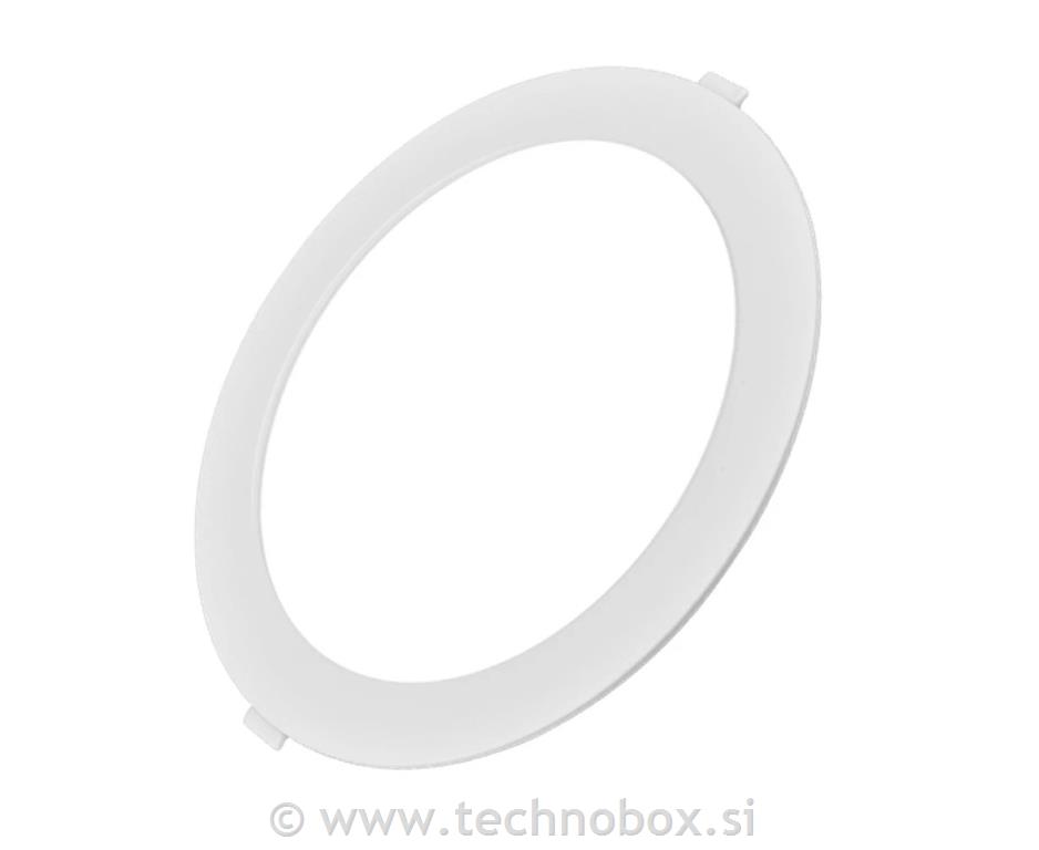 Svetilka LED vgradna 18W 3000K okro.IP40