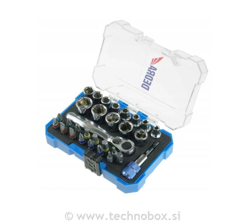 Komplet vijačnih nastavkov 30 kosov