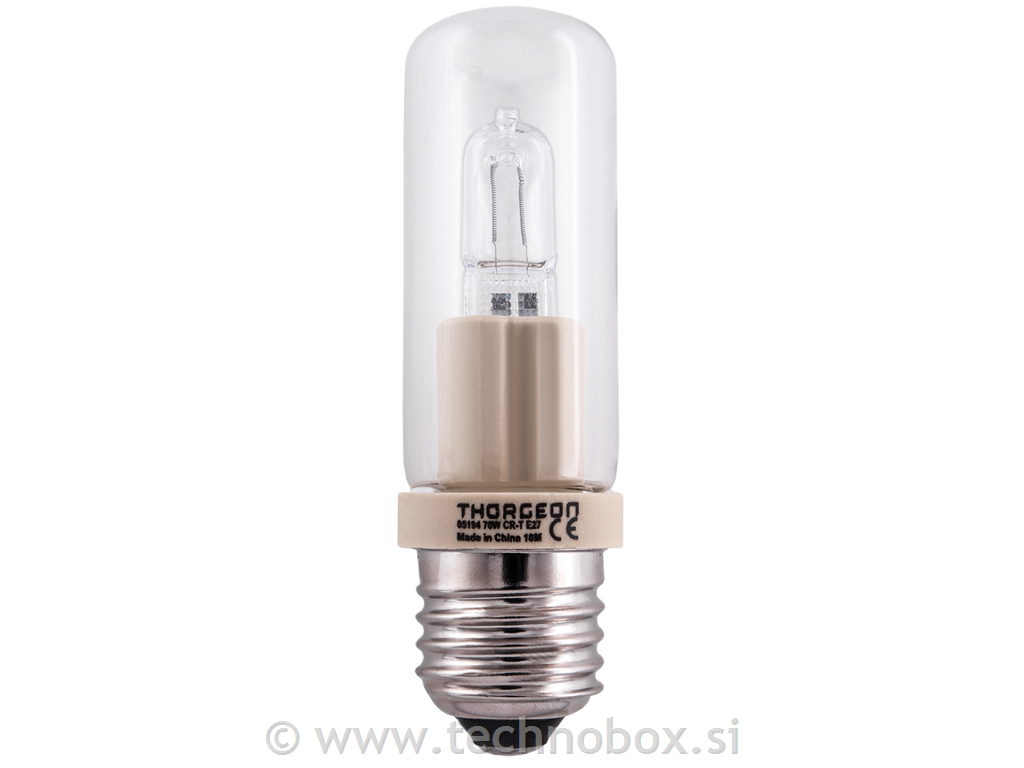 Žarnica halogen 70W E27 240V