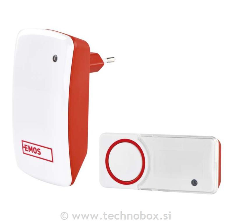 Zvonec brezžični P5750 za vtičnico