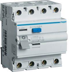 Stikalo zaščitno FID 4P 25A 300mA tip A