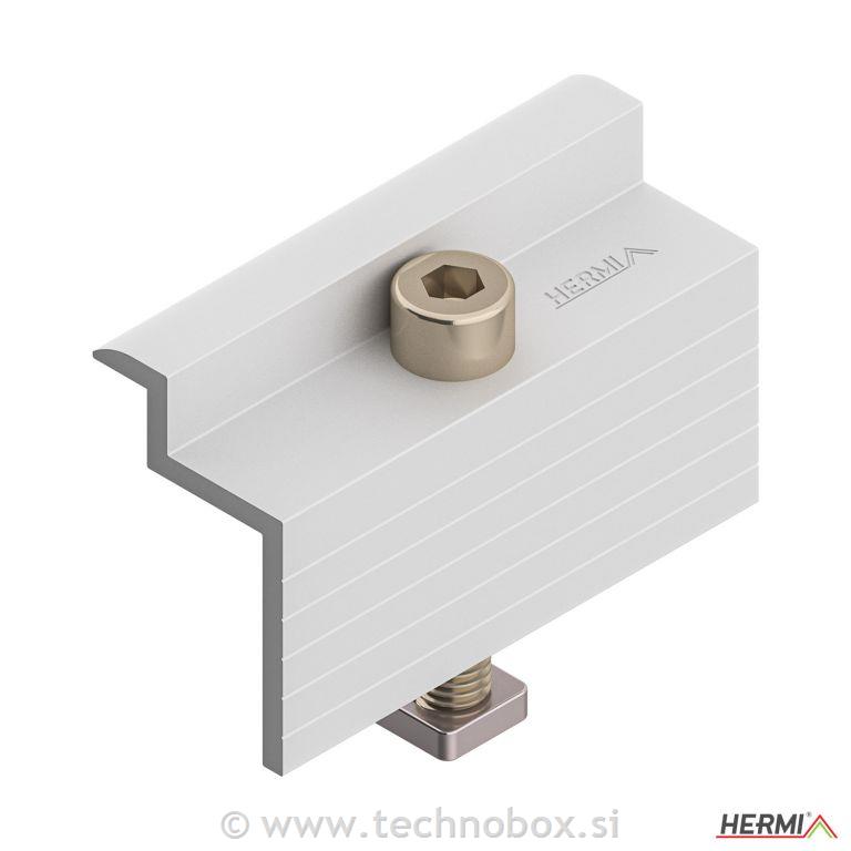 Sponka končna za modul SOL-S02B Al 35mm