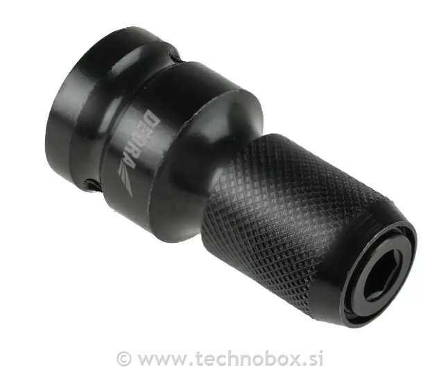 Adapter udarni 1/2''-1/4'' HEX 50mm