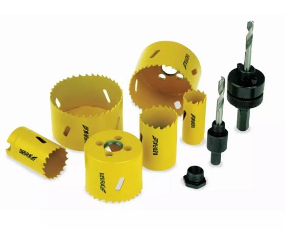 Komplet vrtalnih žag bimetal 9 kosov