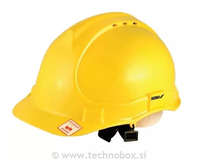 Čelada zaščitna rumena