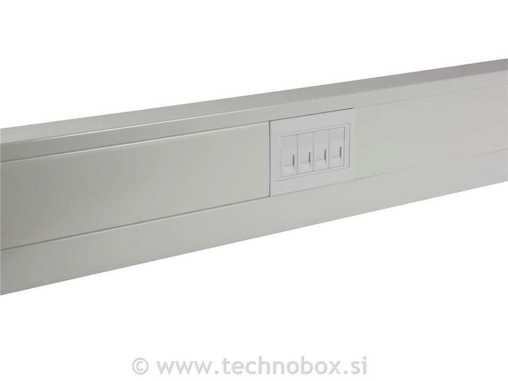 Kanal asimetrični AT-AK 160/55 beli