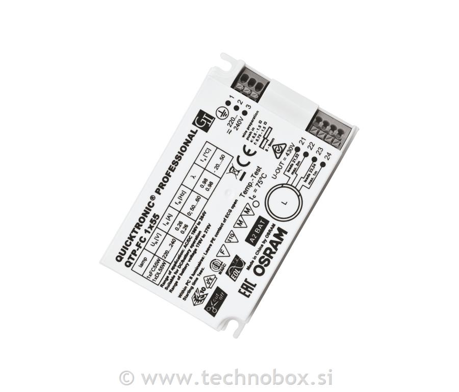 Dušilka EVG Quicktronic QTP-FC 1x55/230