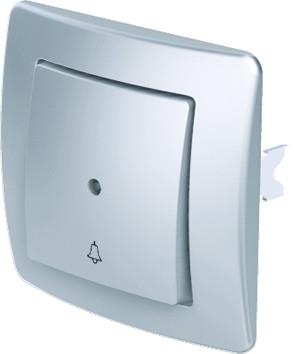 Tipkalo EKONOMIK srebr idik.simb. zvonec