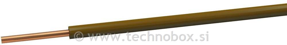 Žica HO5V-K 0,75mm2 rjava