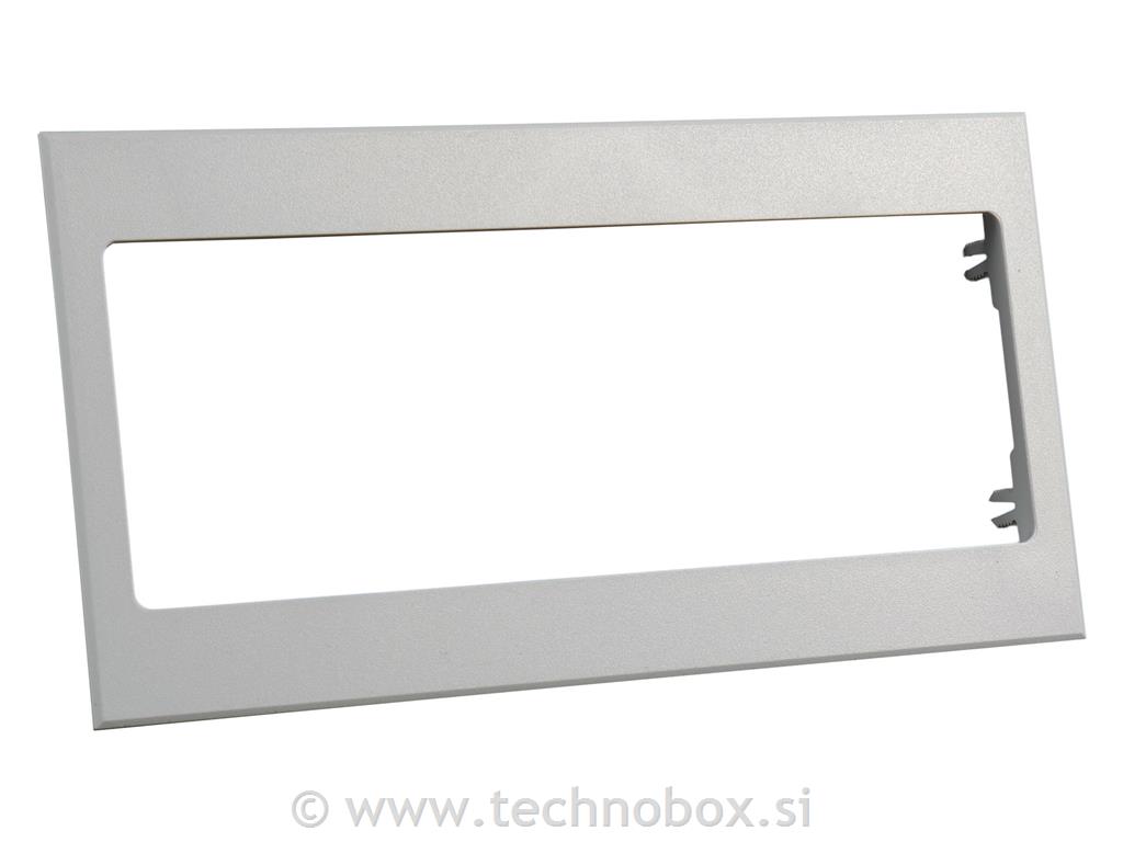 Pokrov vtič AT 3x220 vrstni samos bel