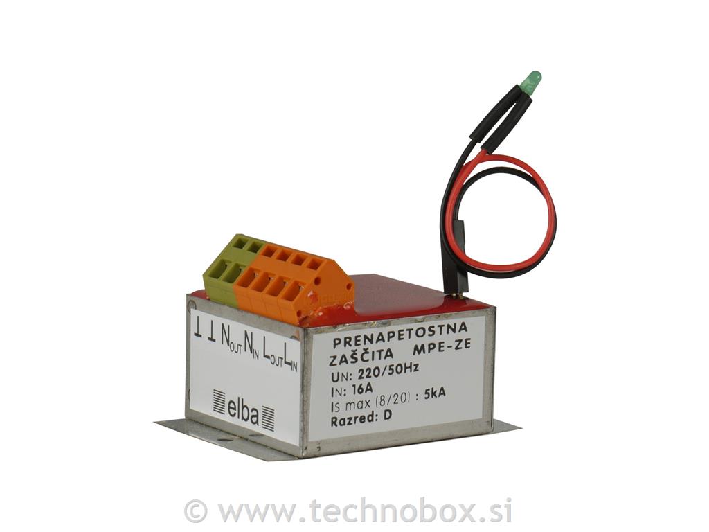 Zaščita prenapetnostna 16A 220V