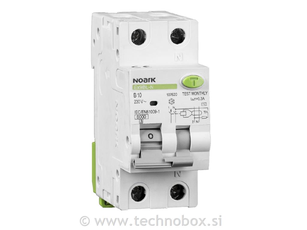 Stikalo zaščitno KZS C 25A/30mA 1+N A