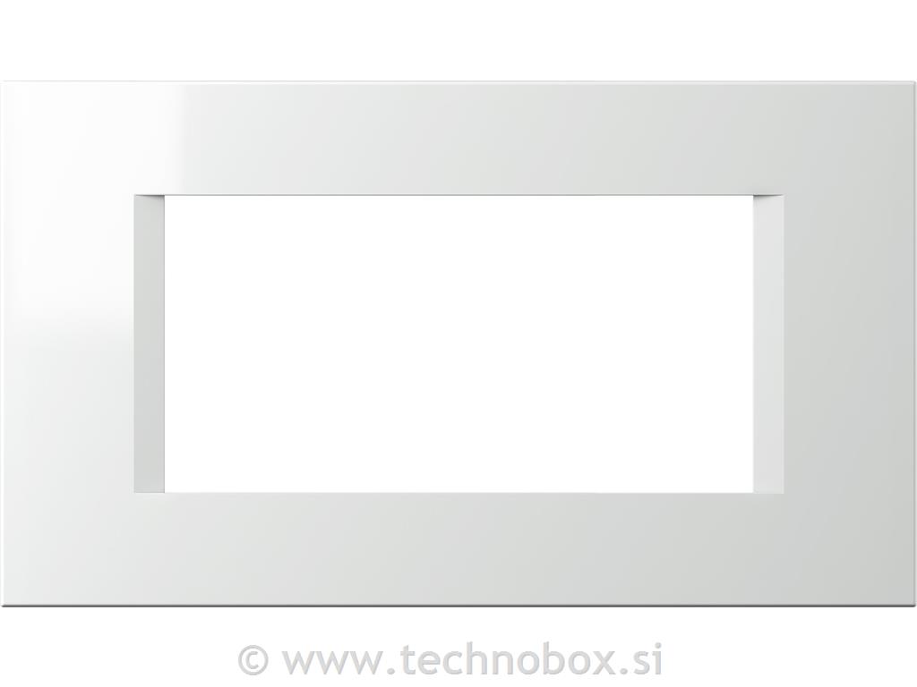 Okvir okrasni modul line 4M bel-mat