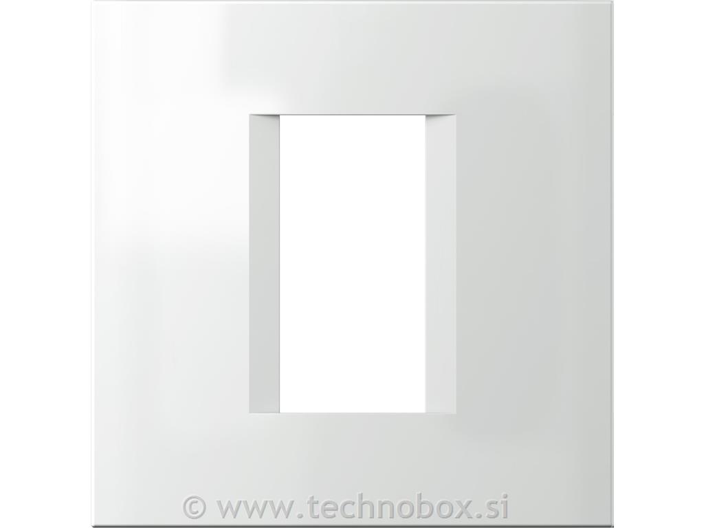 Okvir okrasni modul line 1M bel-mat