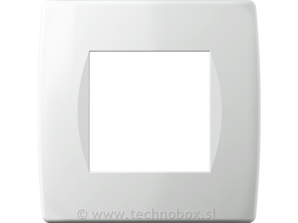 Okvir okrasni modul soft 2M bel-mat