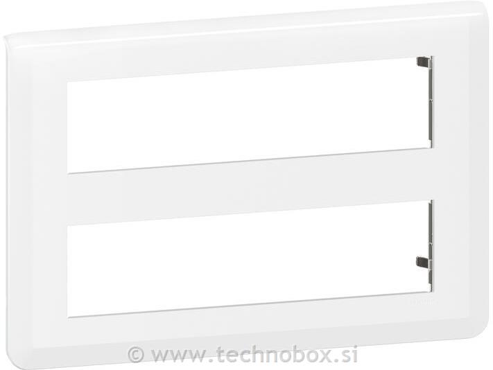 Okvir okrasni modul soft 2x7M bel-mat