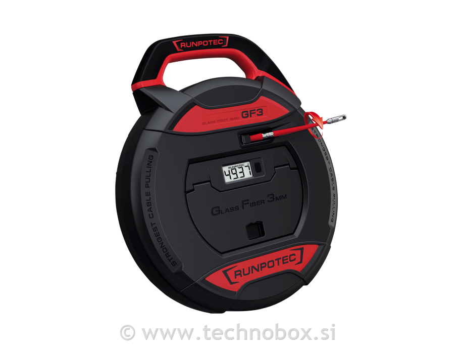 Sonda vlečna GF3 fi 3mm 30m dig.števec