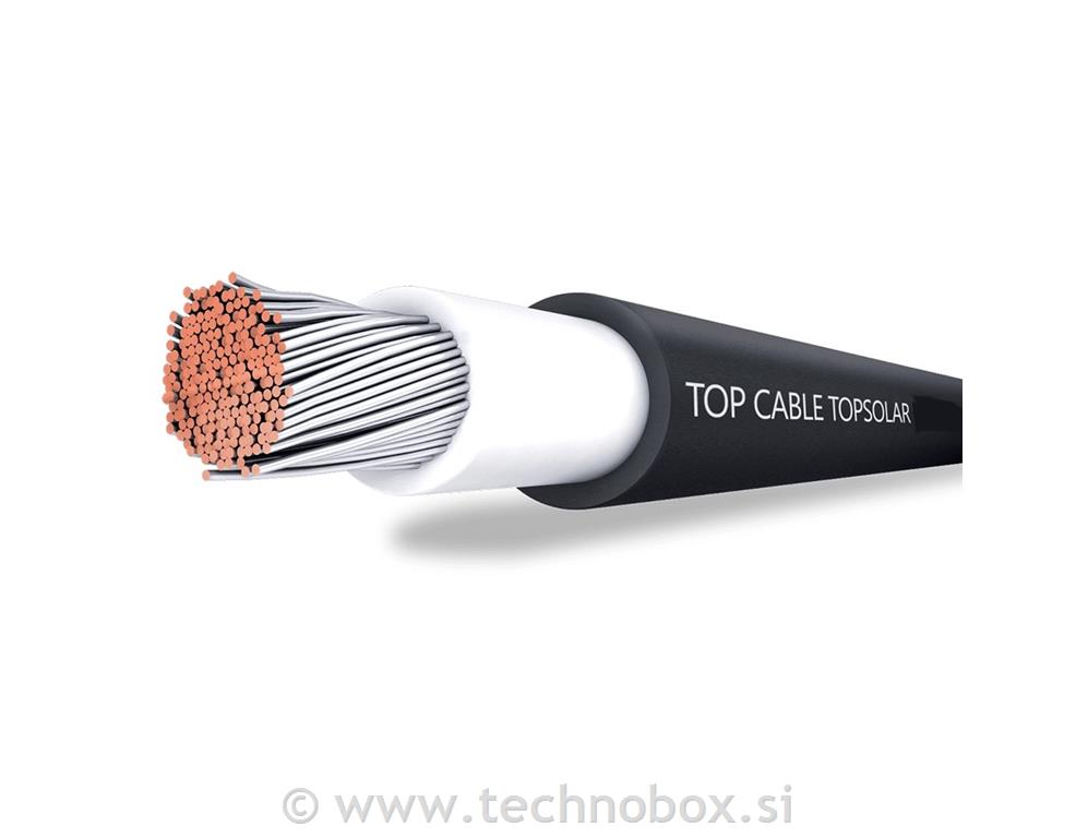Kabel H1Z2Z2-K 1x6mm2 fotovoltaični črn