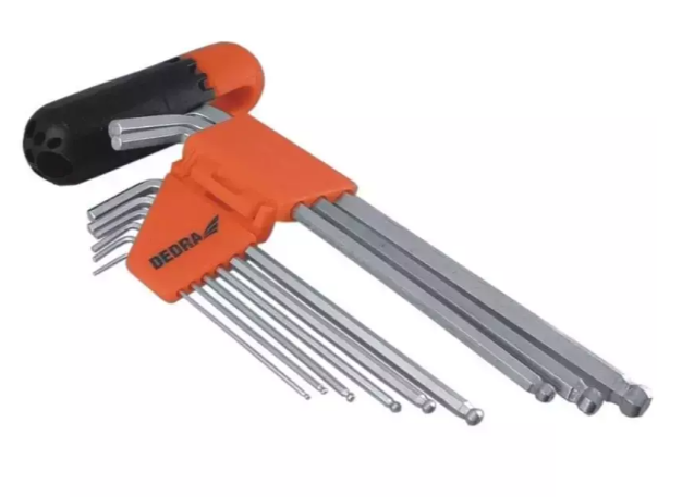 Komplet ključev HEX imbus 1,5-10mm 9 kos