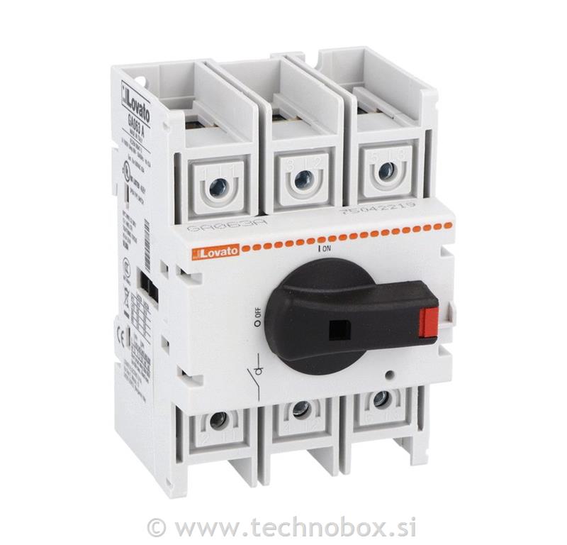 Stikalo ločilno GA 63A 3P