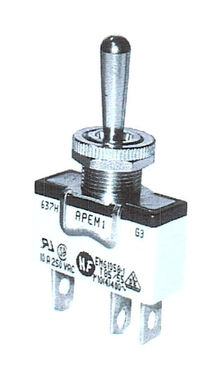 Stikalo klecno 2polno (1-0-(1)) BL-648