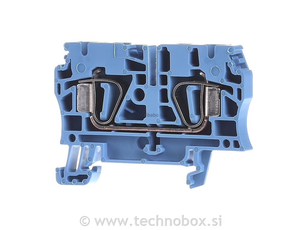 Sponka ZDU 4 BL 1x2P modra