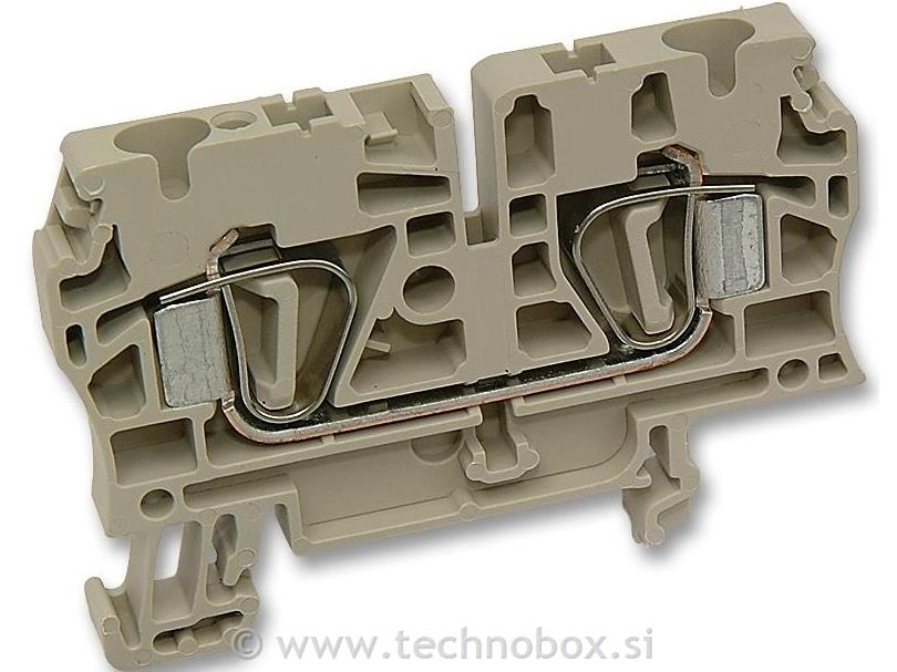 Sponka ZDU 4 1x2P bež