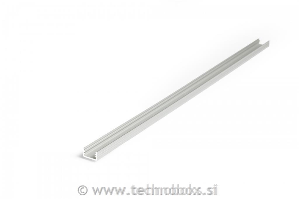 Profil za LED trak SLIM8 alu-anodiz. 2m