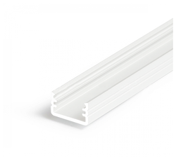 Profil za LED trak SLIM8 alu-beli 2m