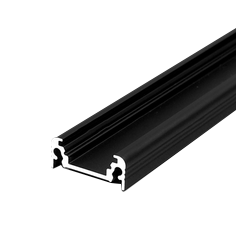 Profil za LED trak SURFACE10 alu-črn 2m