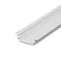 Profil za LED trak GROOVE10 alu-beli 2m