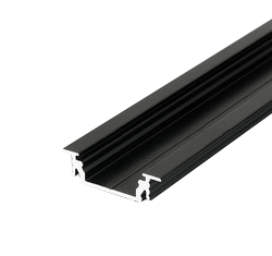 Profil za LED trak GROOVE10 alu-črn anod
