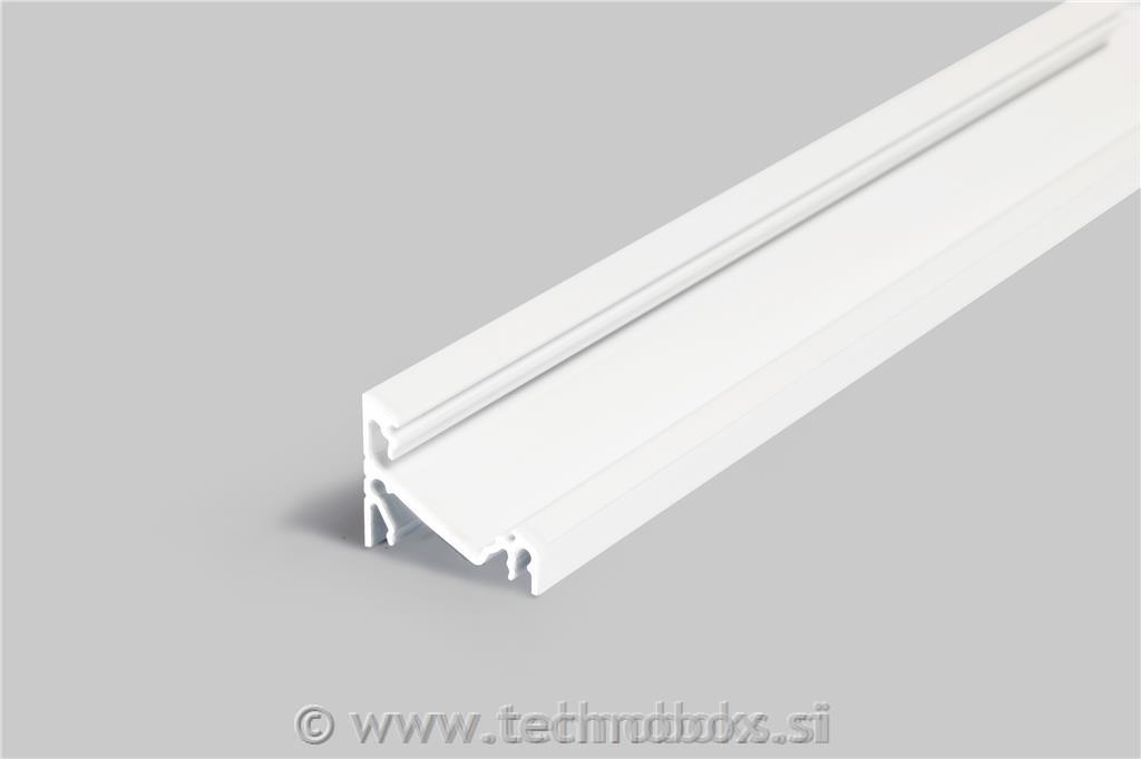 Profil za LED CORNER14 alu- bel 2m