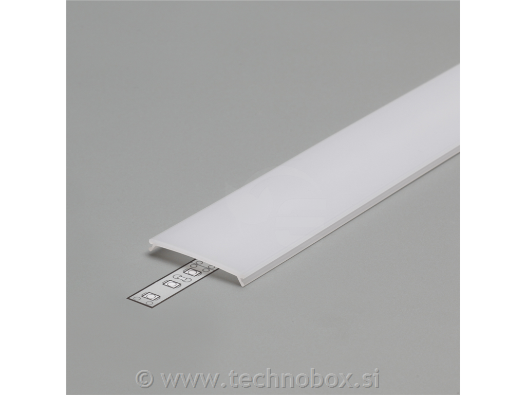 Pokrov LED profil VARIO C9 prozoren 2m