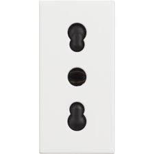 Vtičnica Classia ital. 1M bela