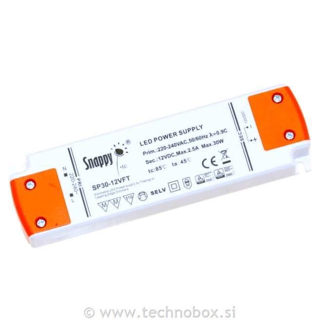 Napajalnik pohištveni LED 12V 30W TRIAC