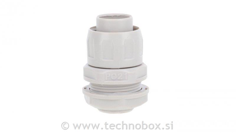 Uvodnica za plasti. cev 12mm PG13,5 IP65